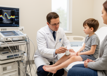 Non-invasive adjunctive diagnostic models incorporating high-frequency ultrasound and shear wave elastography for pediatric Duchenne muscular dystrophy