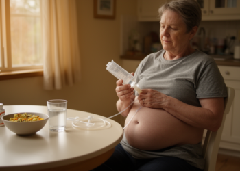 Year-long feeding-tube dependence linked to poorer survival after head-neck cancer treatment