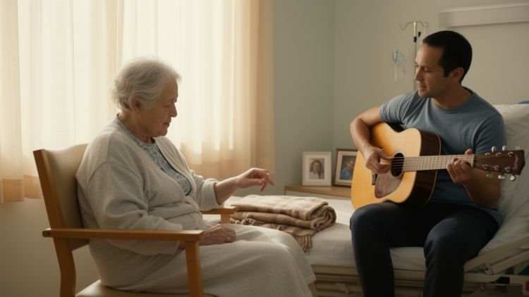 Narrative review finds outcome-specific benefits of biographical music therapy in palliative care