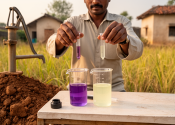 Single-Reagent Colorimetry Distinguishes Arsenic Species in Central India