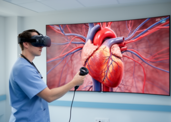 Interactive 360 video linked to early self-rated cardiology understanding