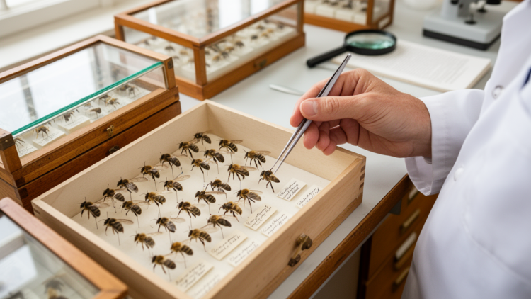 Historical Portuguese bee collection adds 14 national records