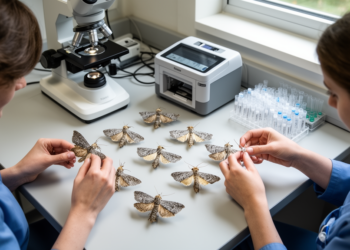 Alpine moth study separates two species using anatomy and DNA barcodes
