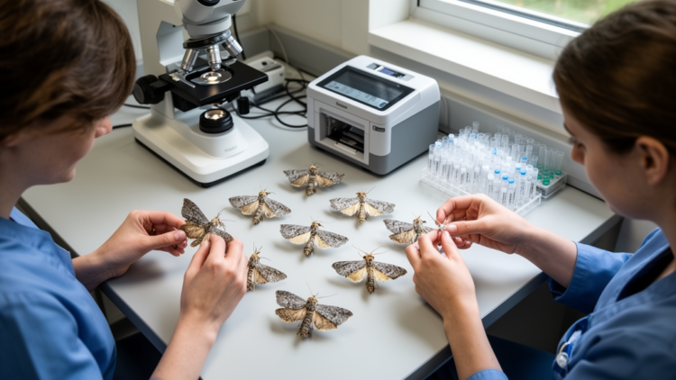 Alpine moth study separates two species using anatomy and DNA barcodes