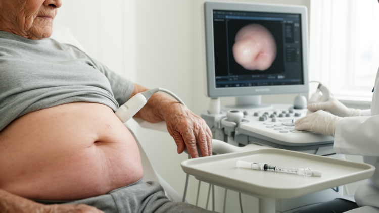 Diagnostic triage for ultrasound-detected subclinical insulin injection–related lipohypertrophy in older adults with diabetes: development and internal validation