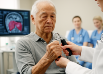 Retrospective study links low handgrip strength to survival in unresectable HCC