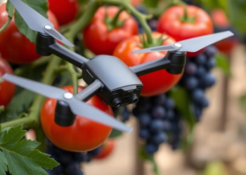 Drones and Sensors Cut Water Use and Boost Quality in Tomatoes and Grapes