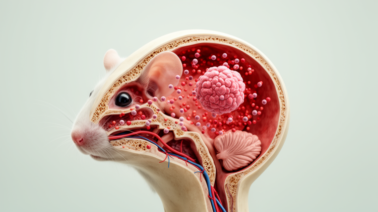 Mouse glioma study links skull marrow immune hubs to tumor control