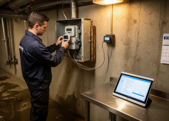 Reused Industrial Meter Feeds 30-Day Electrical Monitoring Trial