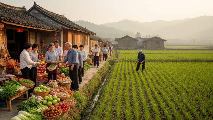 Rural tourism spending linked to weaker Chinese farm prosperity