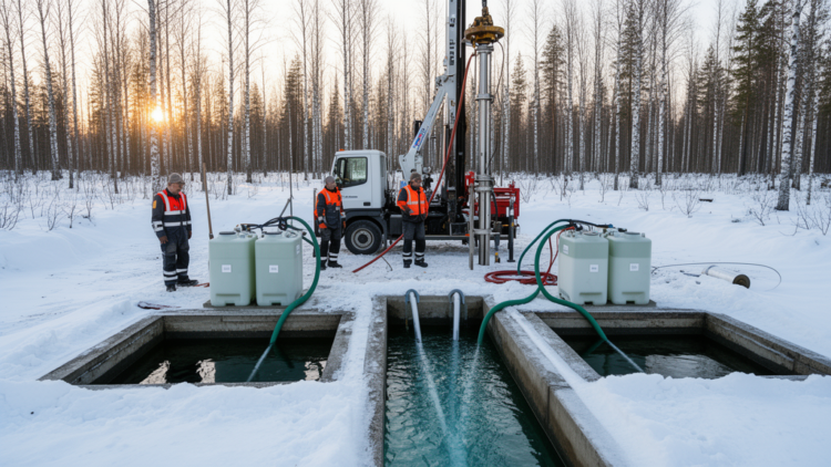 Mechanical and chemical rehabilitation restores four clogged Finnish groundwater wells