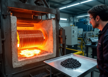 Induction furnace study recovers up to 73% iron from ore pellets