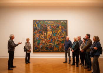 Museum Visits Lower Anxiety Whether You Discuss Art or Just Listen to a Guide