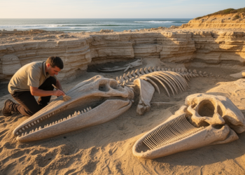 Ancient Whale Fossil Reveals Toothed and Baleen Relatives Shared Oligocene Seas