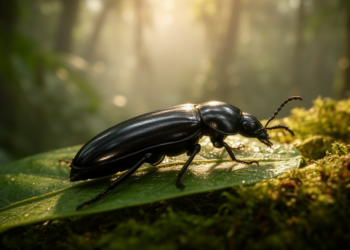 New click beetle species with glossy black shell discovered in Dominican Republic