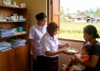 Mixed-methods study finds feeding knowledge gaps among Indonesian border health cadres