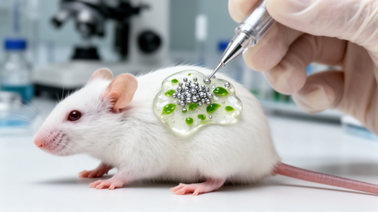 Plant-made silver nanoparticles reduce skin tumors in mice