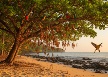 Birds, islands and dry forests: how a tropical tree genus conquered the world’s Tropics