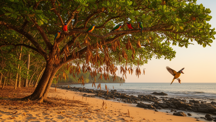 Birds, islands and dry forests: how a tropical tree genus conquered the world’s Tropics