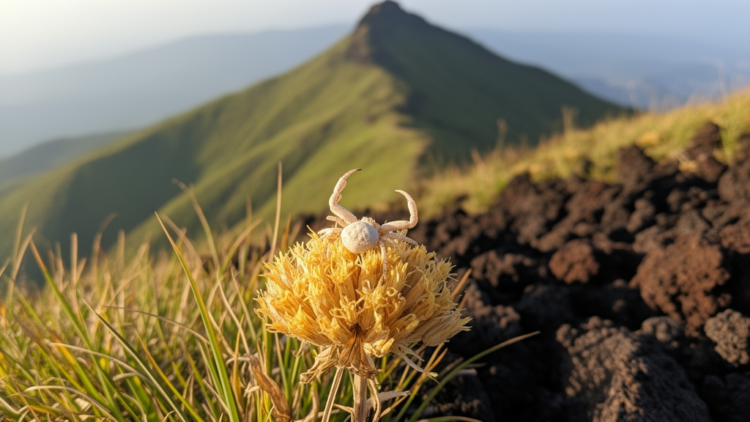 New Crab Spider Species Discovered on Extinct Volcano in Georgia