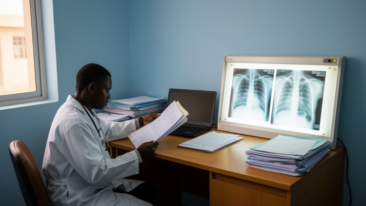 Retrospective Ethiopian hospital study finds no detectable five-year TB trend