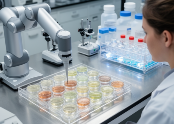 Human-supervised agentic workflow generates hydrogel candidates