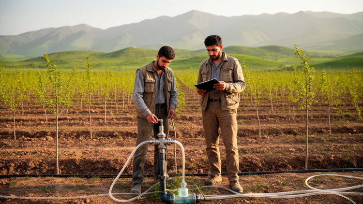 Iranian tree farmers prioritize ease, trust and support for water reuse