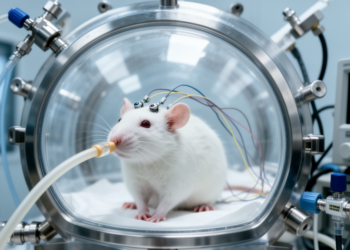 Hyperbaric nitrox shifts rat cortical activity toward slower patterns
