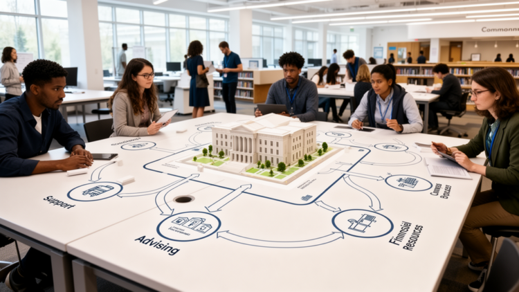 Research report: From architecture to action: developing and validating the shared student success model (SSSM) for higher education institutions