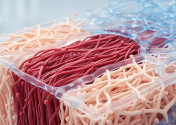 Spatial analysis associates dECM deployment with myocardial organization changes