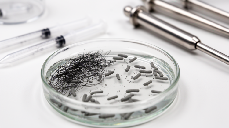 Ferrocene-Derived Carbon Nanotubes Inhibit E. coli in Laboratory Assays