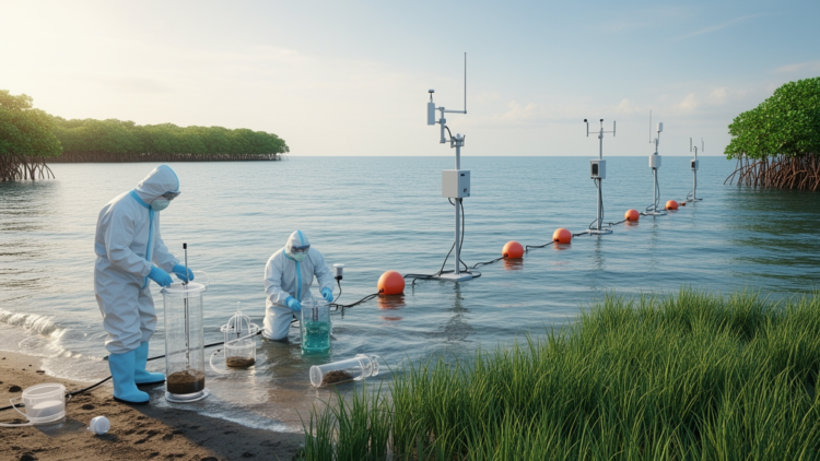 Cross-domain risk governance of transboundary marine policies for blue carbon ecosystem protection: a fuzzy AHP evaluation framework applied to the nuclear wastewater discharge case