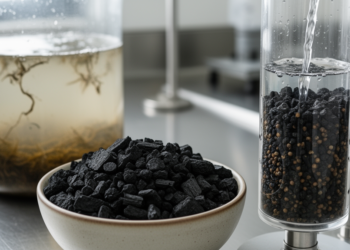 Olive mill waste biochar removes organic pollutants from wastewater