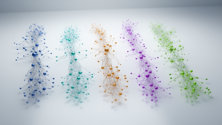 Bibliometric map reveals five streams in ecosystem stress research