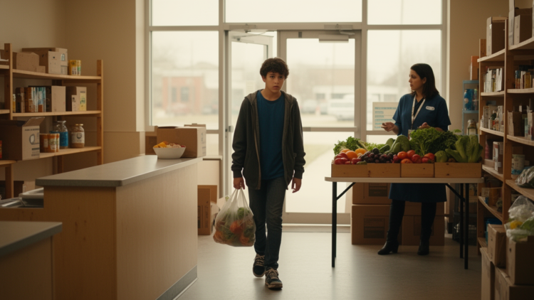 Food insecurity and exploitation exposure linked to lower youth help-seeking