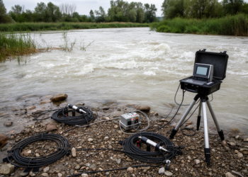 Seismic stations detect Tagliamento flood signals up to 3 kilometers away