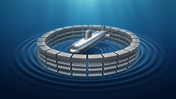 Solid Metal That Flows Like Water: New Acoustic Cloak Hides Objects From Sonar