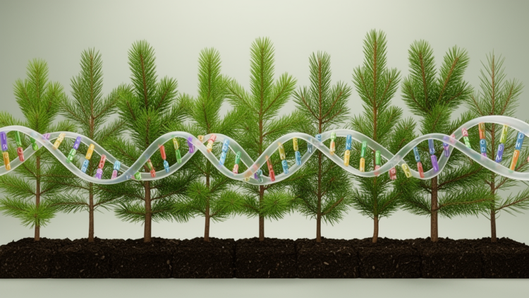 Transcriptome SNPs reveal differentiation among 13 conifer provenances