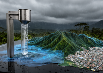 Petrópolis rain gauge analysis maps a 300-millimetre extreme