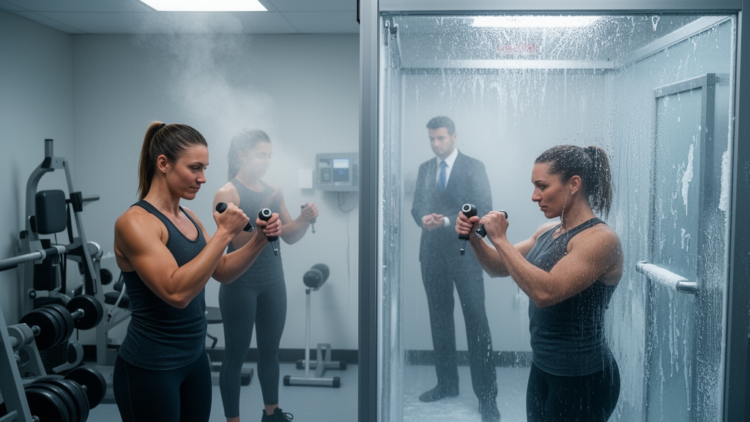 Heat and cold showed similar muscle strength recovery after exercise