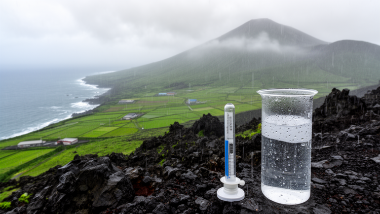 Jeju rainfall isotopes reveal strong elevation and seasonal signals