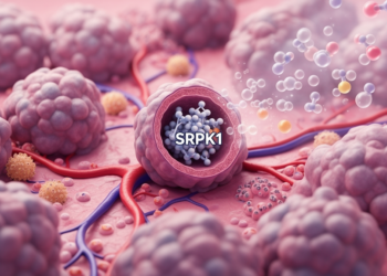 SRPK1 shows tumour-specific associations with survival and predicted chemotherapy response