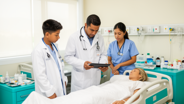 Ecuador hospital study links intern learning to support and hierarchy