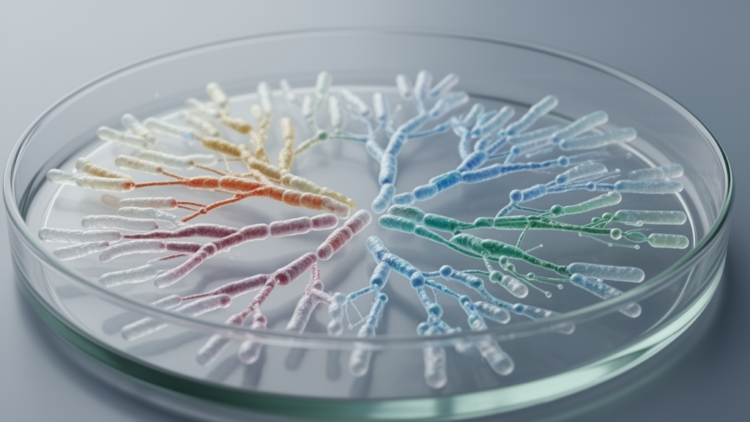 Selection, drift and bias shape bacterial peptide evolution