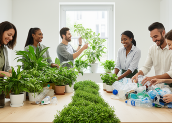 Review maps links between employee flourishing and green workplace behavior