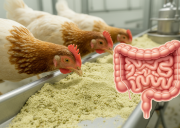 Olive seed flour improves broiler growth and gut health in 28-day trial
