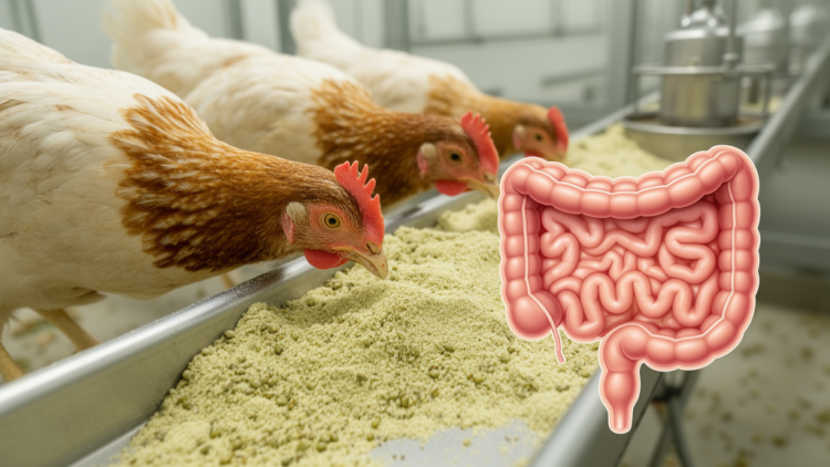Olive seed flour improves broiler growth and gut health in 28-day trial