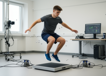 Landing Initiation Alters Postural Stability in Young Men