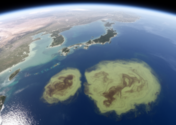 Weekly 1-km satellite dataset maps two macroalgal blooms in China’s marginal seas