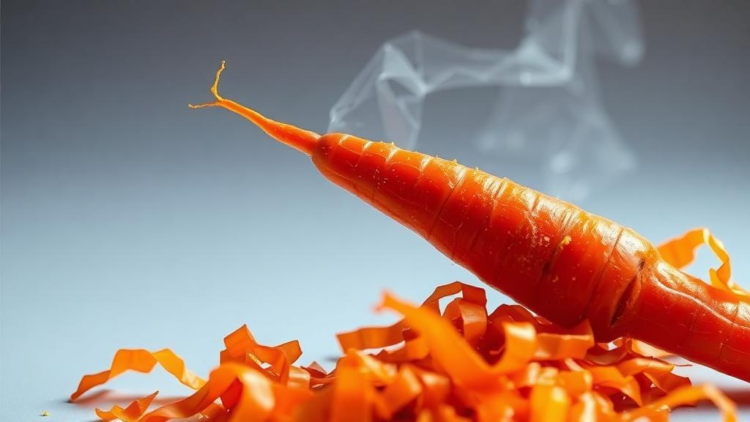Carrot Peel Waste Transformed Into Nanocatalyst That Zaps Dye Pollution With Light